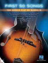 First 50 Songs You Should Play on Mandolin Guitar and Fretted sheet music cover